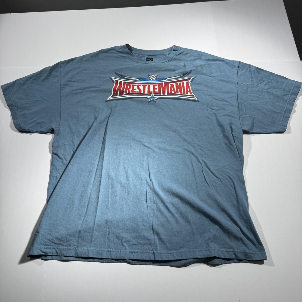 WrestleMania 32 Shirt Mens 3XL WWE Wrestling Dallas Event Tee 2016 Authentic